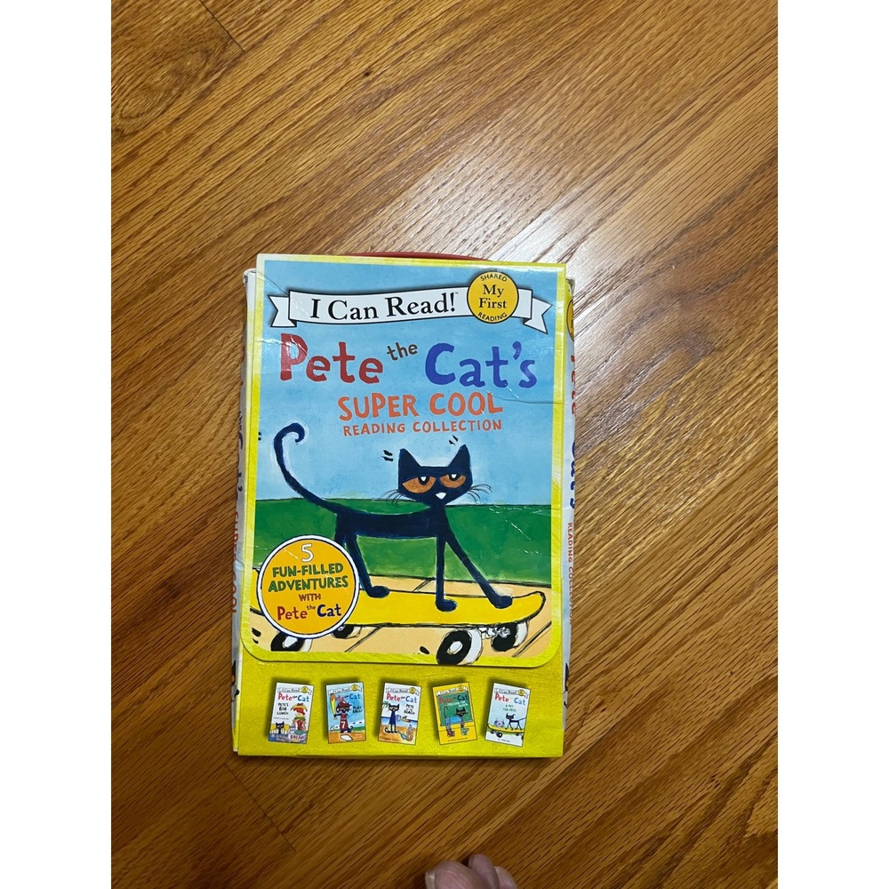 Pete the Cat Super Cool Reading Collection I Can Read! 5 Book Set
